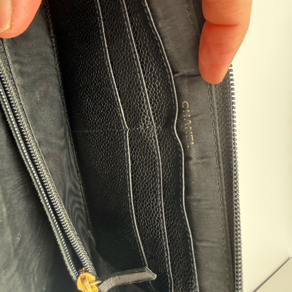 Chanel Caviar Large Timeless CC Zip Around Wallet - Picture 15 of 15